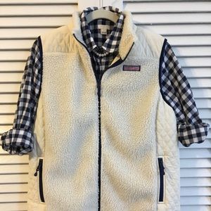 Women’s Vineyard Vines Sherpa Vest